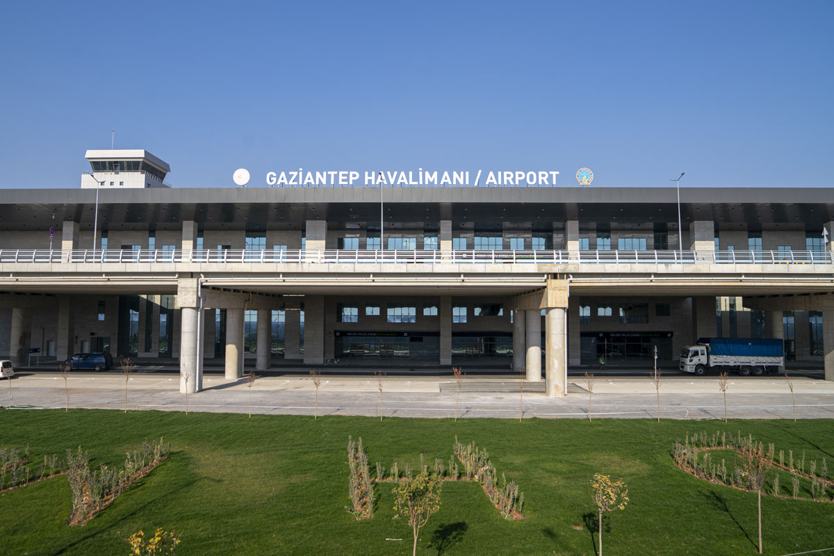 Über den Flughafen Gaziantep